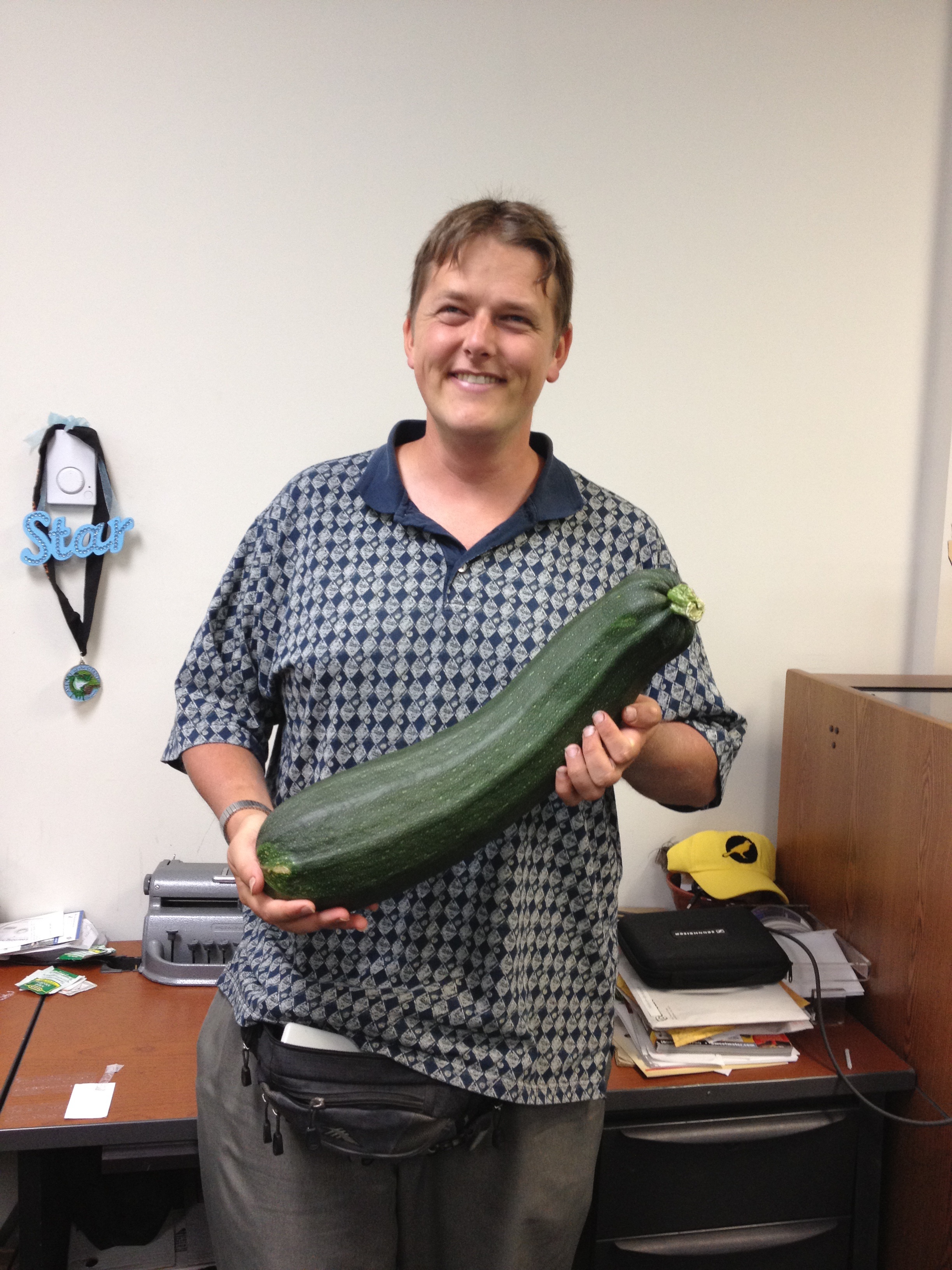 Zucchini ready to launch